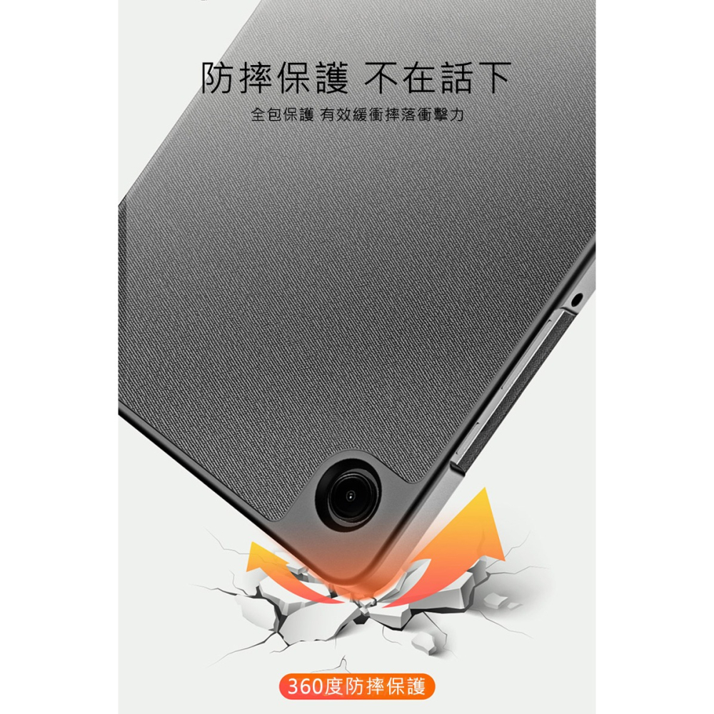 DUX DUCIS SAMSUNG Galaxy Tab A9 / Tab A11 DOMO 防摔皮套 平板皮套 保護殼-細節圖11