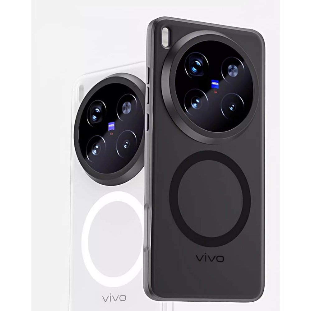 QinD vivo X300 Pro 5G 隱砂磁吸保護殼 手機殼 保護套 霧面殼 磨砂殼 磁吸殼 支援 MagSafe-細節圖3