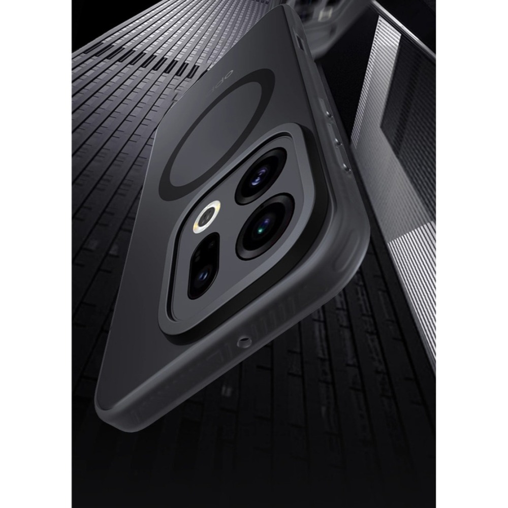 QinD OPPO Find X9 5G 隱砂磁吸保護殼 手機殼 保護套 霧面殼 磨砂殼 磁吸殼 支援 MagSafe-細節圖11