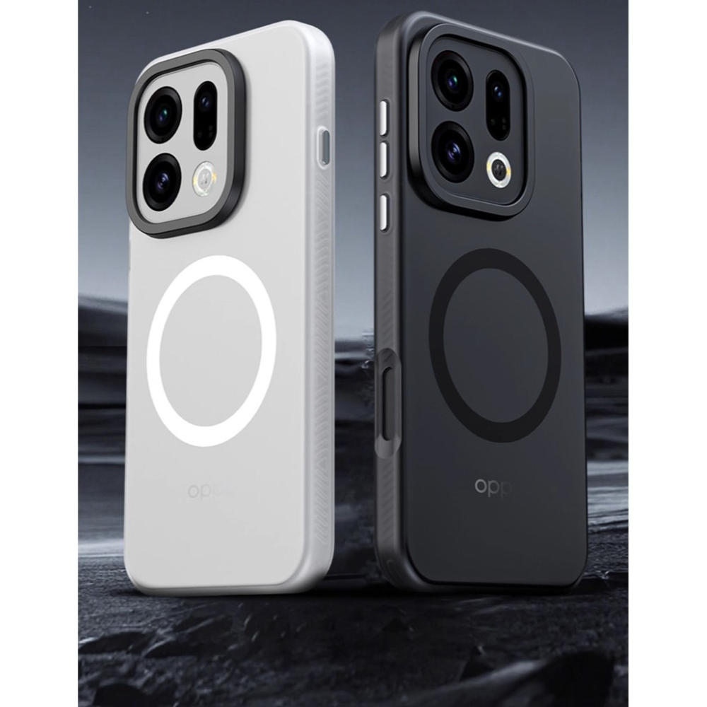 QinD OPPO Find X9 Pro 5G 隱砂磁吸保護殼 手機殼 保護套 霧面殼 磨砂殼 磁吸殼 支援 MagS-細節圖3