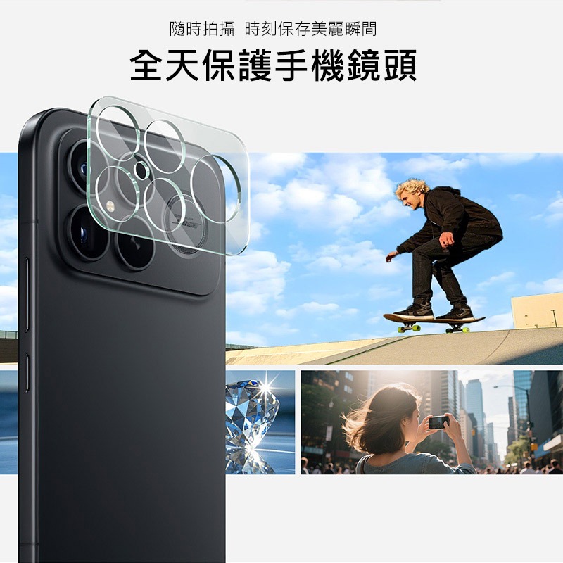 Imak 艾美克 POCO F8 Ultra 5G 鏡頭玻璃貼(一體式) 奈米吸附 鏡頭貼 鏡頭保護貼 鏡頭膜-細節圖5
