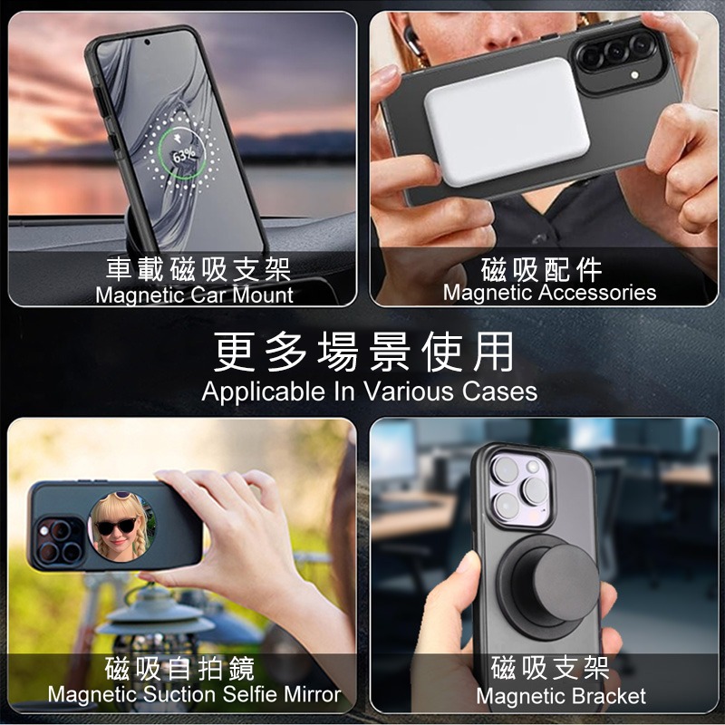 Imak 艾美克 SAMSUNG 三星 Galaxy A17 5G 巧克力保護套(磁吸款) 保護殼 輕薄 透明套 TPU-細節圖7