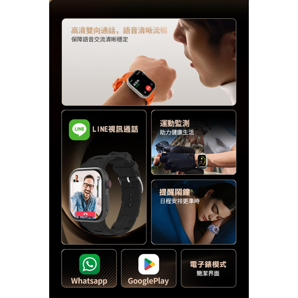 ANJOIN AS11 GPS 兒童智慧手錶(支援 Play 商店) 旗艦款式 智能手錶 定位手錶 藍牙手錶 繁體中文-細節圖4