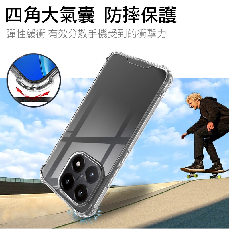 Imak 艾美克 Xiaomi 小米 15T 太空殼 雙料殼 透明殼 保護殼 保護套 軟邊 硬背板 不發黃-細節圖3