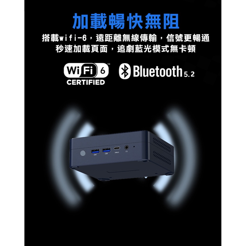 MOREFINE M9S 迷你電腦(Intel Core i3-N305 3.8GHz) - 小桌機 三螢幕輸出 WIN-細節圖11