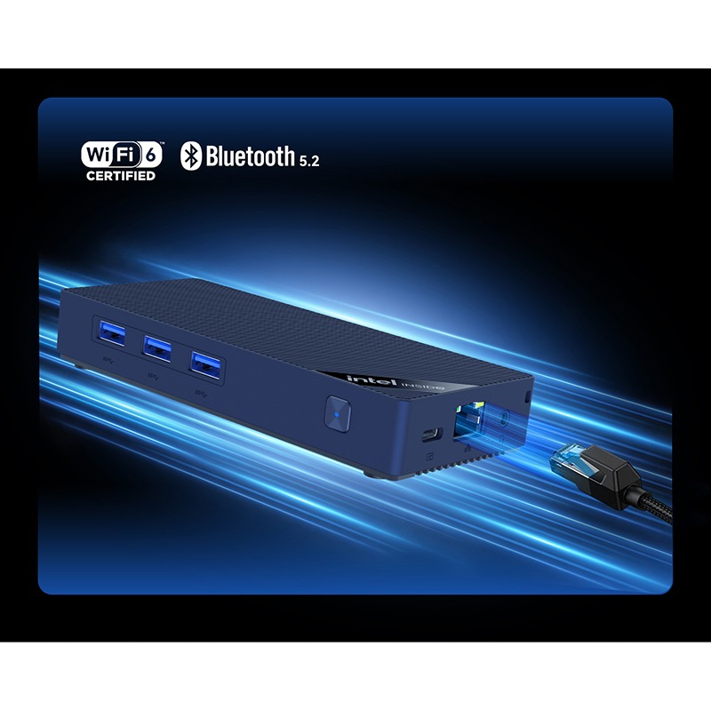 MOREFINE M10 迷你電腦(Intel N150 3.6GHz) - 12G系列 小桌機 雙螢幕輸出 WIN11-細節圖11