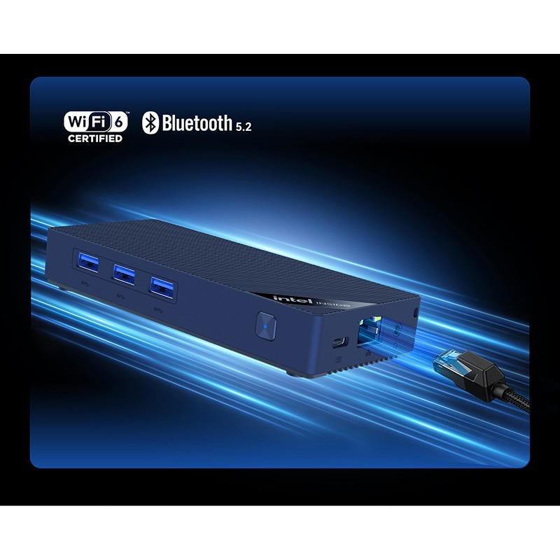 MOREFINE M10 迷你電腦(Intel N150 3.6GHz) - 12G系列 小桌機 雙螢幕輸出 WIN11-細節圖11