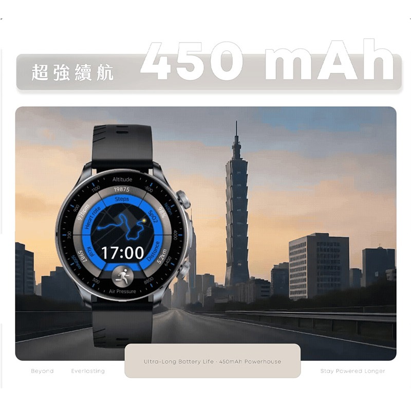 Larmi 樂米 Ai6 智能手錶 智慧手錶 智慧手表 運動手錶 藍牙手錶 繁體中文 超長待機 心率 血氧 睡眠 壓力-細節圖7