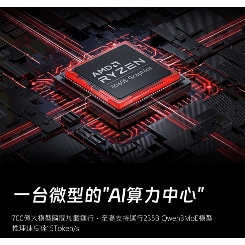 MOREFINE H1 AI電腦(AMD AI MAX+PRO 395) - 128G/1TB 126TOPS-細節圖8