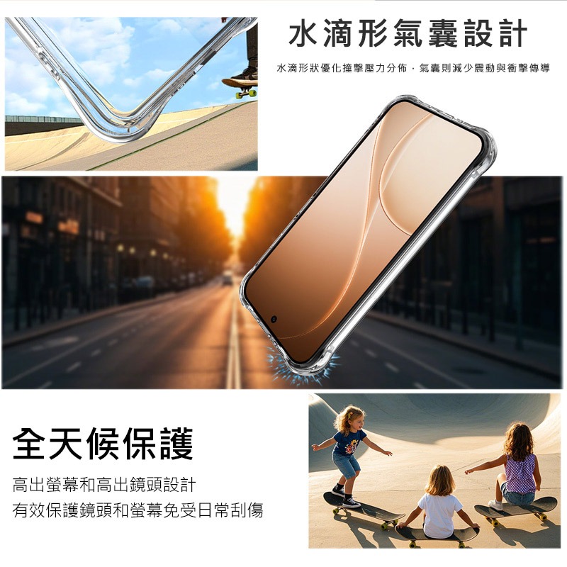 Imak 艾美克 OPPO Reno 15 Pro Max 5G 全包防摔套(氣囊) 保護殼 防摔殼 氣囊套 透明套-細節圖3