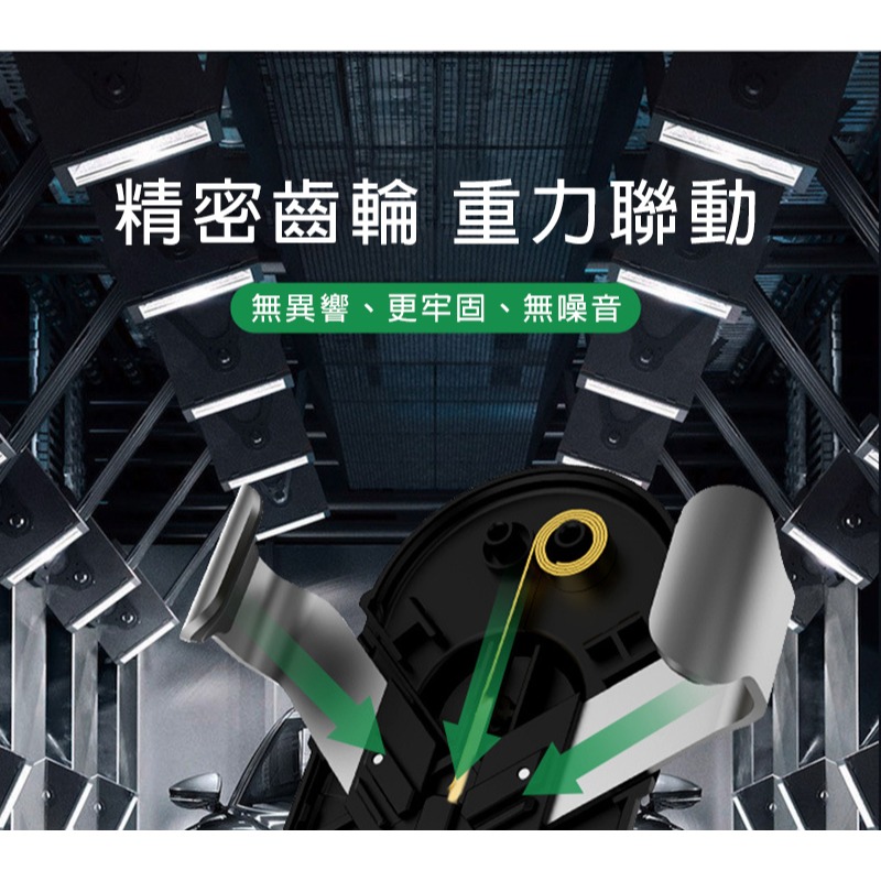 QinD 車用重力手機支架(需搭配球頭支架) 手機架 導航架-細節圖5