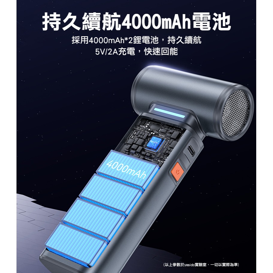 yesido YF19 暴力渦輪風扇 強力風扇-細節圖10