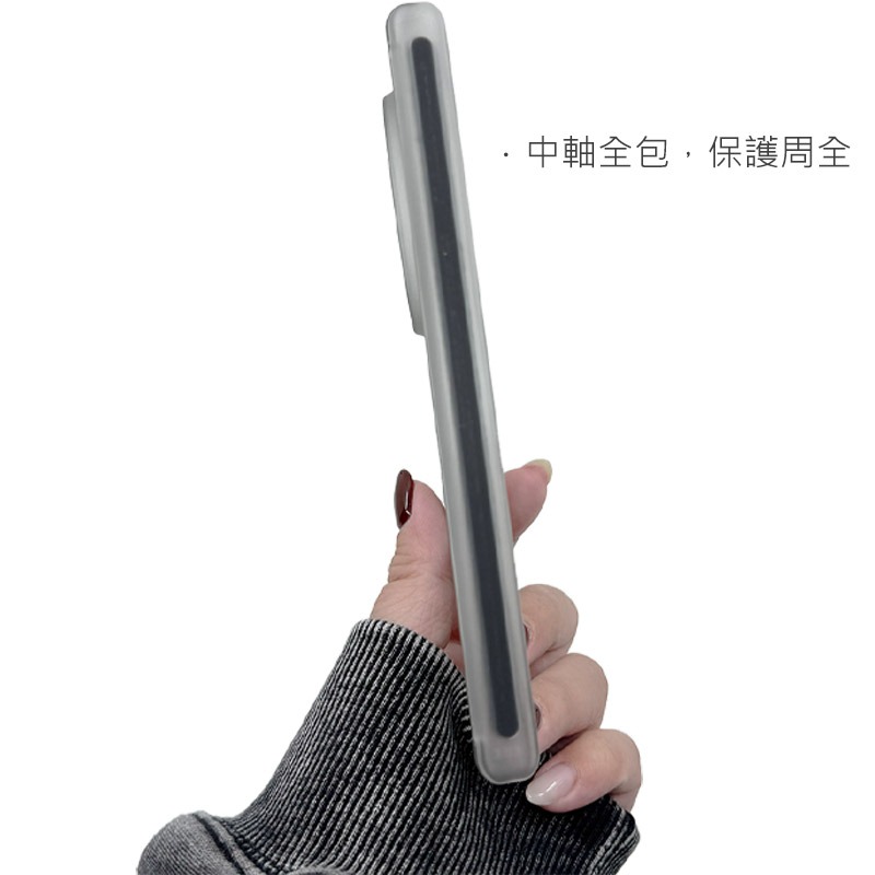 QinD vivo X Fold 5 5G 雙中軸磁吸保護殼 手機殼 保護套 磁吸殼 支援 MagSafe-細節圖3
