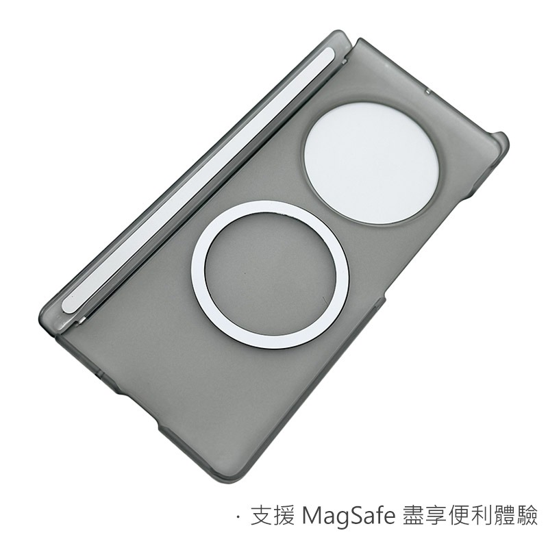 QinD vivo X Fold 5 5G 雙中軸磁吸保護殼 手機殼 保護套 磁吸殼 支援 MagSafe-細節圖5