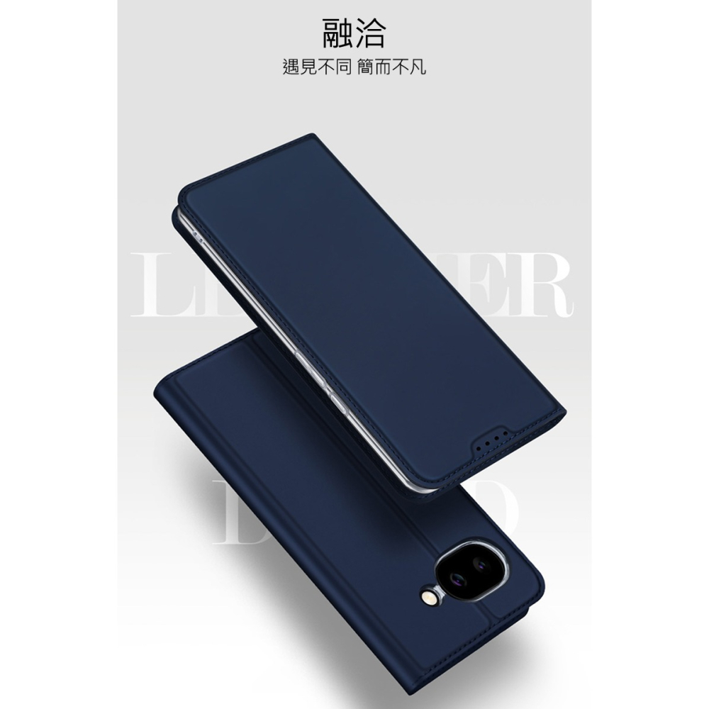 DUX DUCIS Google Pixel 10a SKIN Pro 皮套 側翻皮套 插卡 可立 保護套 手機套 膚感-細節圖2