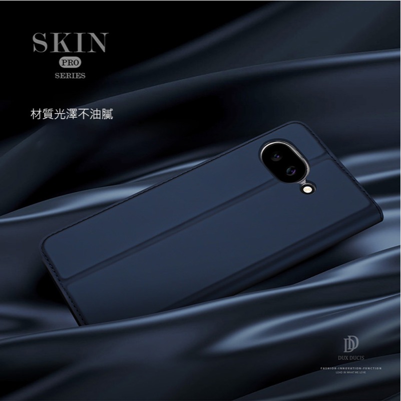 DUX DUCIS Google Pixel 10a SKIN Pro 皮套 側翻皮套 插卡 可立 保護套 手機套 膚感-細節圖3