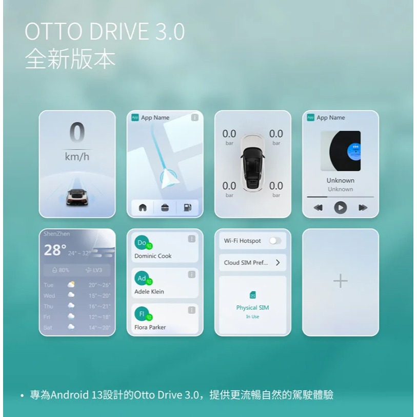 Ottocast P3 Pro Aibox 安卓車機 單機 台灣公司貨 蘋果 CarPlay 安卓 Auto 分割螢幕-細節圖8