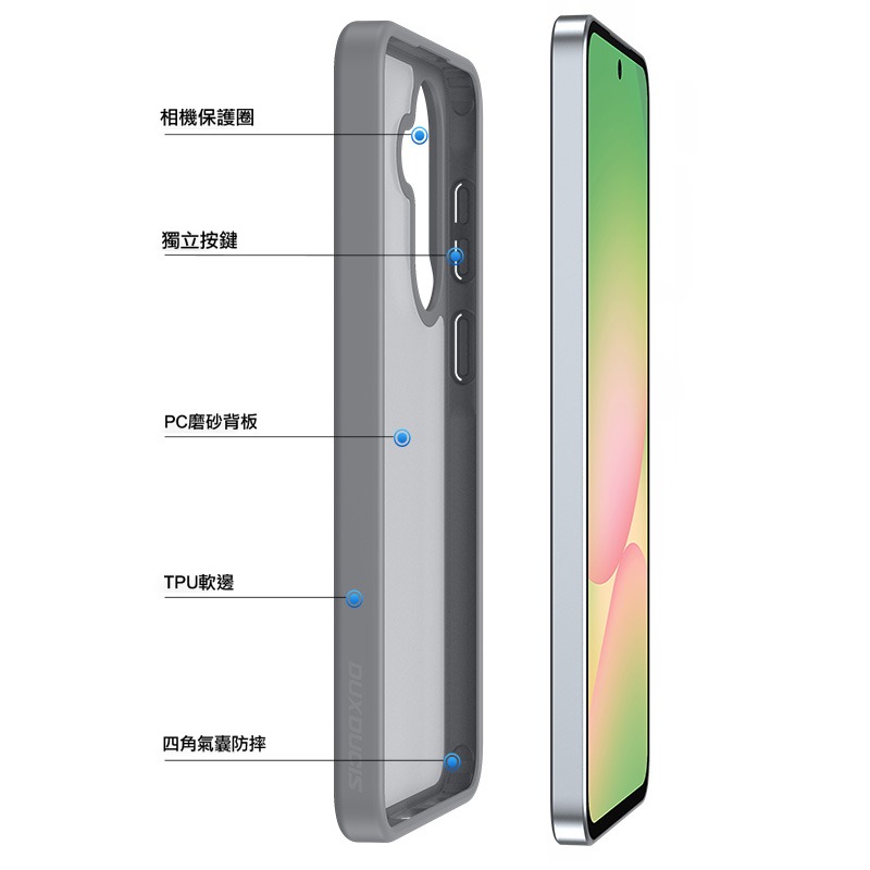 DUX DUCIS SAMSUNG 三星 Galaxy A57 5G Yind 保護殼 手機殼 保護套 霧面不沾指紋 軟-細節圖5