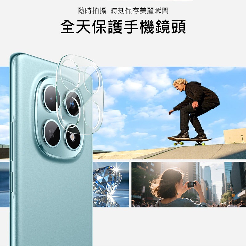 Imak 艾美克 POCO M8 5G 鏡頭玻璃貼(一體式) 奈米吸附 鏡頭貼 鏡頭保護貼 鏡頭膜-細節圖5