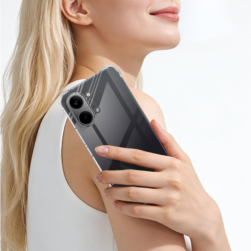 Imak 艾美克 POCO X8 Pro Max 5G 全包防摔套(氣囊) 保護殼 防摔殼 氣囊套 透明套 TPU軟套-細節圖4
