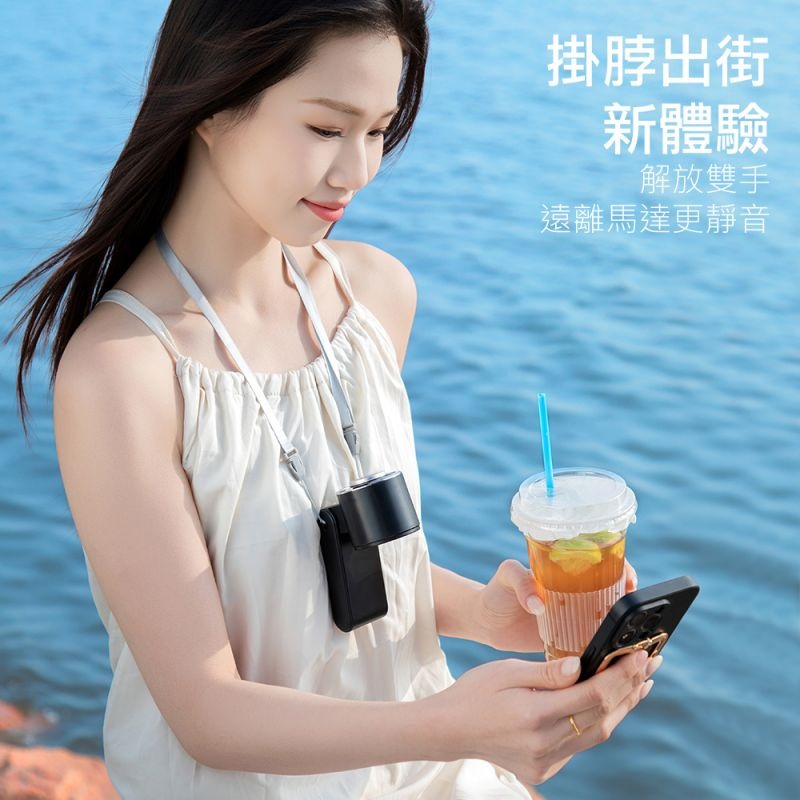 CYKE 659 高速摺疊製冷風扇 半導體製冷 渦輪風扇 桌面風扇 可立風扇 夾式底座 超長續航 BSMI 認證-細節圖5