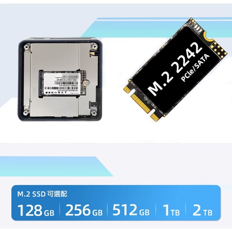 MOREFINE M6S 迷你電腦(Intel N100 3.4GHz) - 12G/(256G)(512G)(1TB)-細節圖7