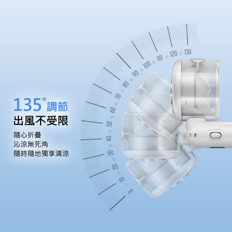 ATMAX Icy 小冰扇 | AI智能水霧手持風扇 半導體製冷 渦輪風扇 桌面風扇 可立風扇 超長續航 BSMI 認證-細節圖10