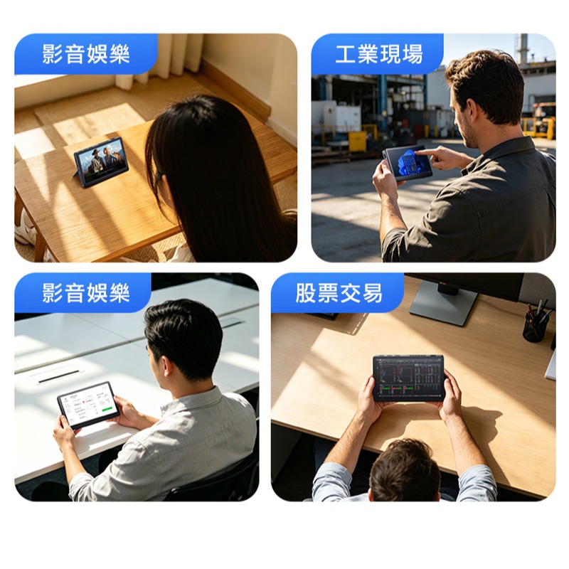 Zwide T7 掌上平板電腦(Intel N200 3.7GHz) - 16G 系列 小主機 掌上電腦 平板電腦 WI-細節圖7