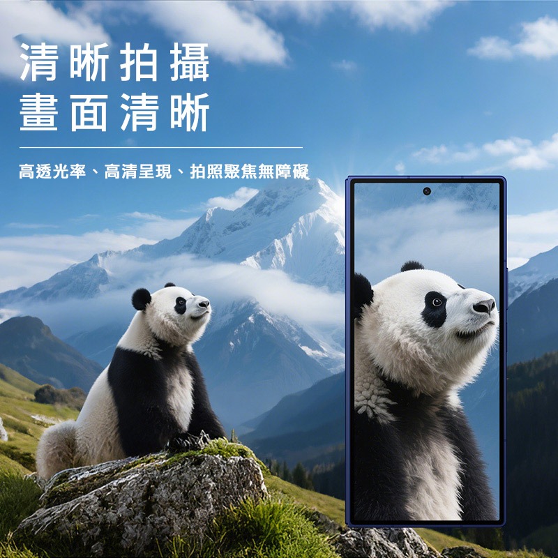 Imak 艾美克 SAMSUNG 三星 Galaxy Z Fold 8 Ultra 5G 鏡頭玻璃貼(一體式)(黑圈版)-細節圖5