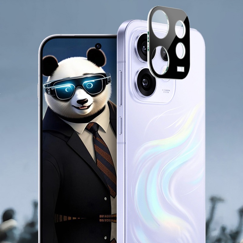 Imak 艾美克 OPPO Reno 16 5G 鏡頭玻璃貼(一體式)(曜黑版) 奈米吸附 鏡頭貼 鏡頭保護貼 鏡頭膜-細節圖6