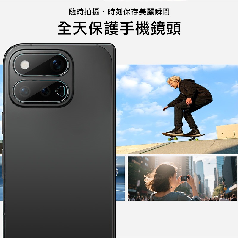 Imak 艾美克 Google Pixel 11 Pro Fold 鏡頭玻璃貼(纖薄版) 奈米吸附 鏡頭貼 鏡頭保護貼-細節圖4