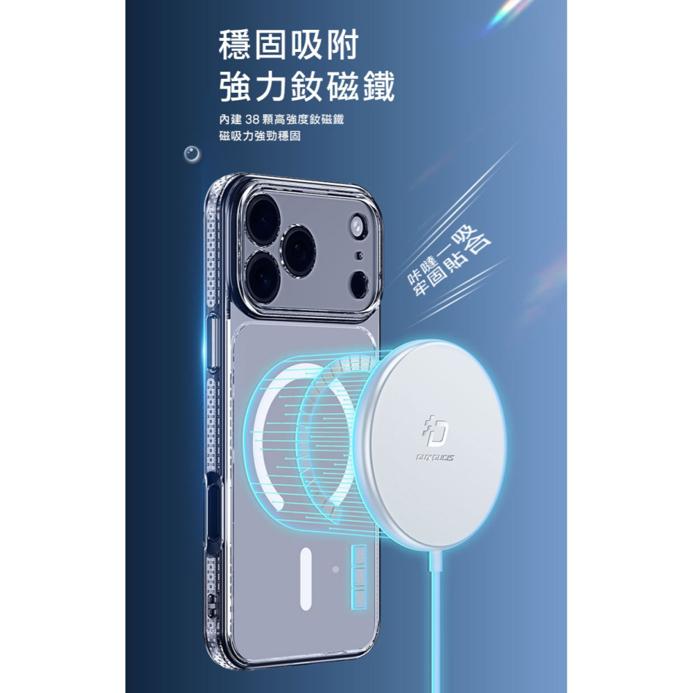 DUX DUCIS Apple iPhone 18 Pro Max / 17 Pro Max Clin Mag 保護套-細節圖4