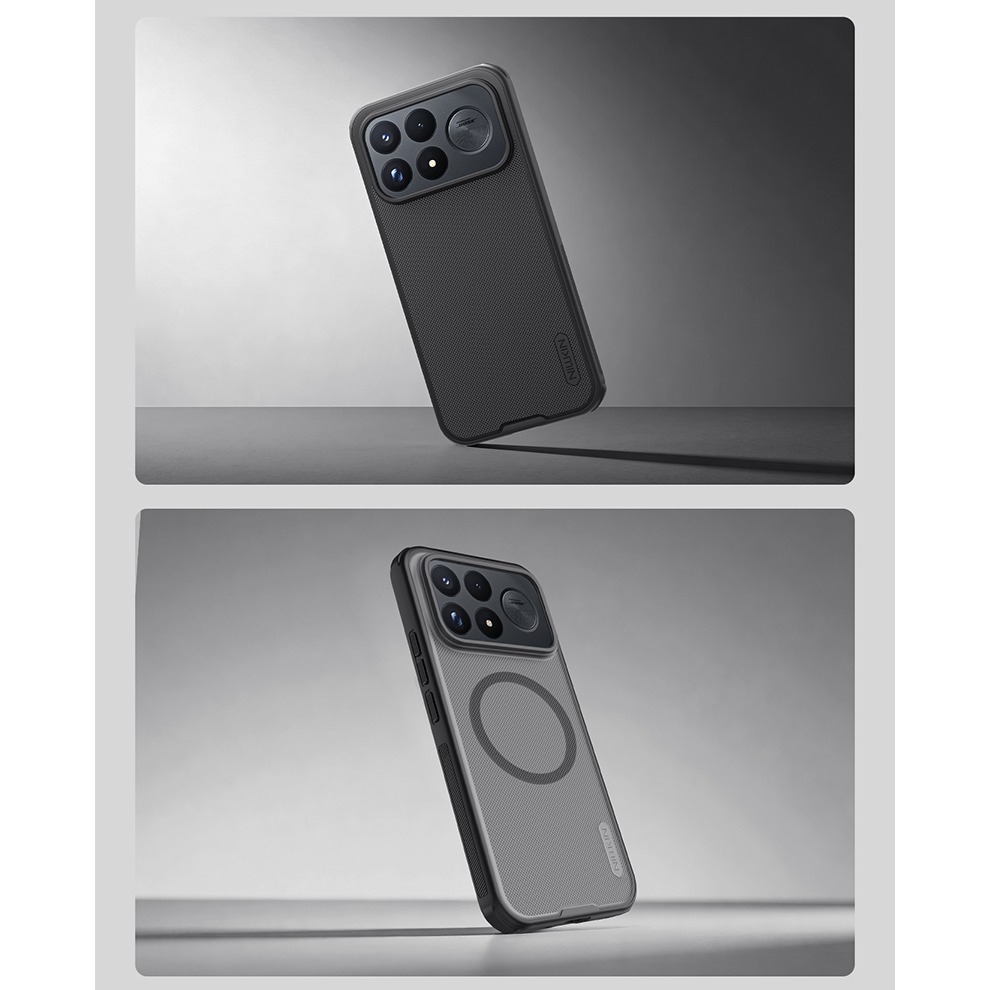 NILLKIN POCO F9 Ultra 5G 磨砂護盾 Pro 磁吸保護殼 保護套 手機殼 磁吸殼 雙料殼-細節圖9