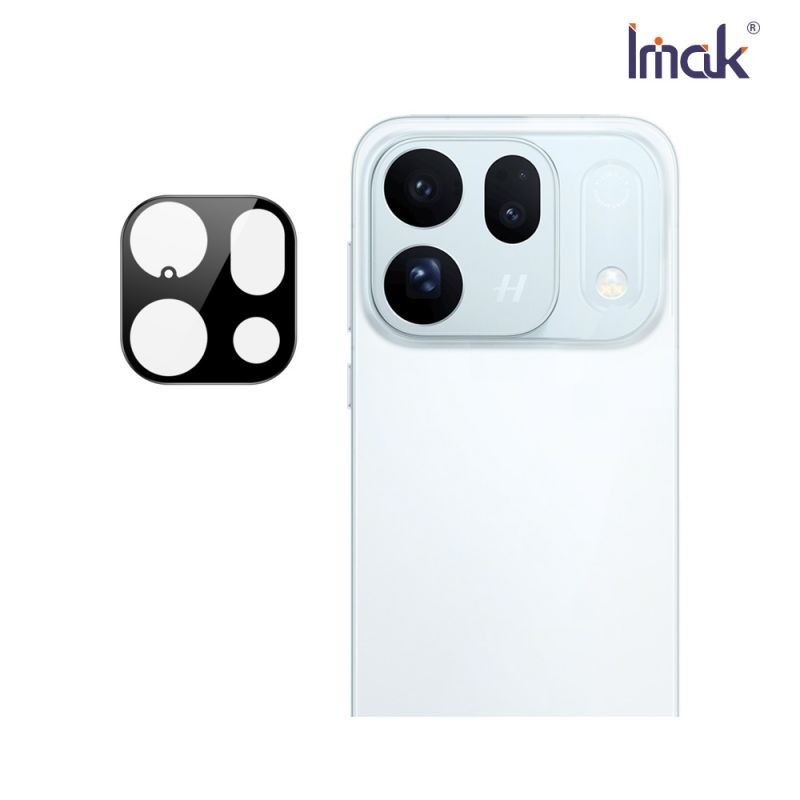 Imak 艾美克 OPPO Find X10 5G 鏡頭玻璃貼(曜黑版) 奈米吸附 鏡頭貼 鏡頭保護貼 鏡頭膜