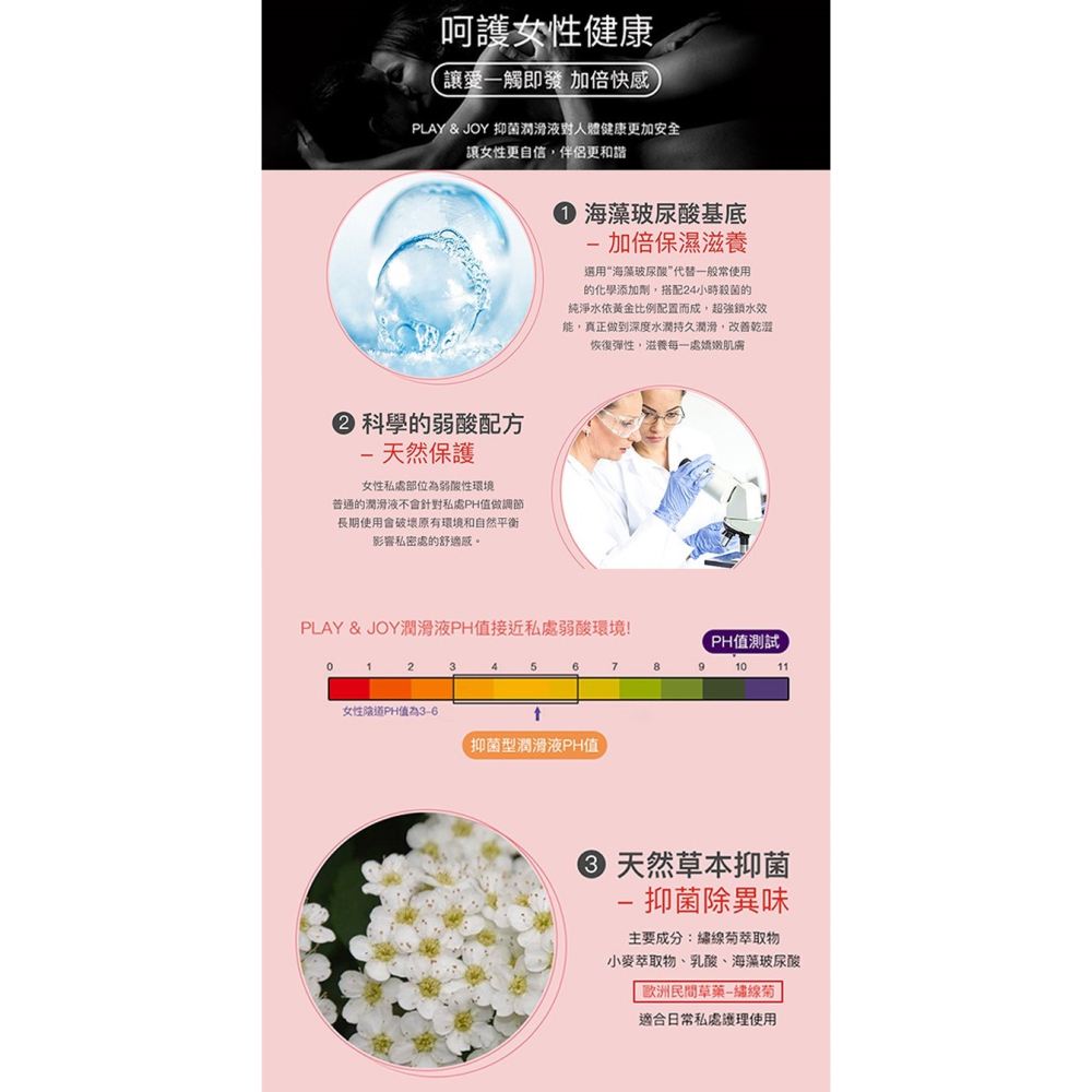 (免運現貨)Play&Joy．抑菌基本型潤滑液100ML-細節圖5