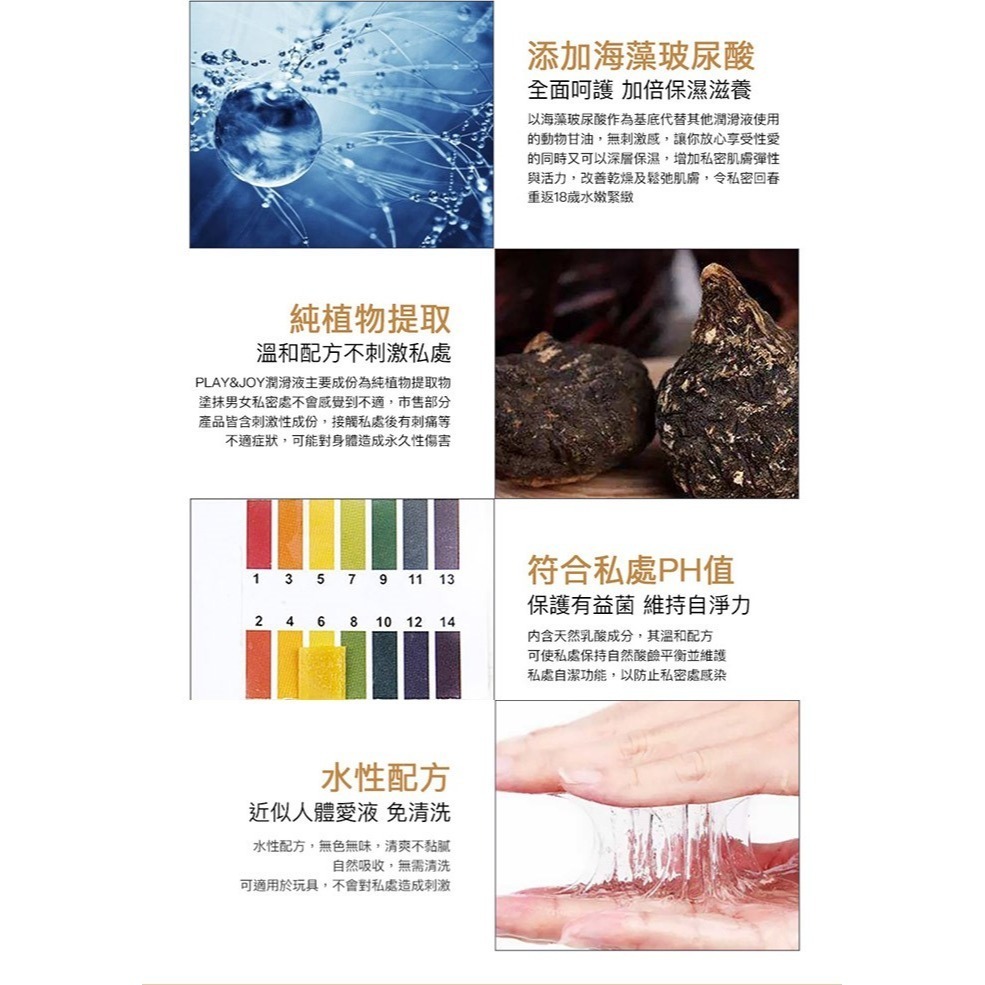 (現貨)Play&Joy．瑪卡熱感基本型潤滑液50ML-細節圖5