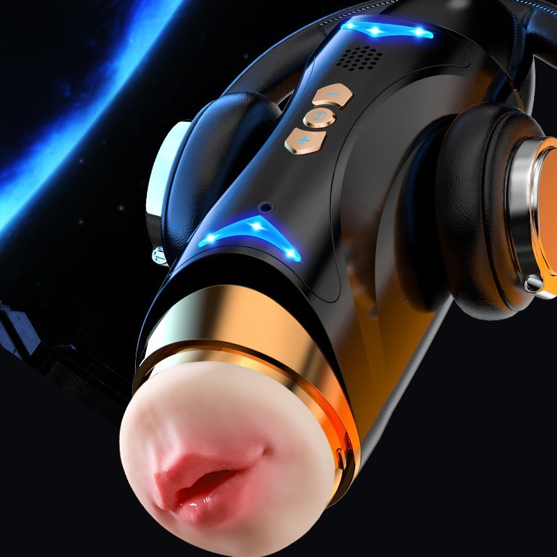 (現貨)雙煞飛機杯全自動男用自慰器性愛情趣用品(黑色)-細節圖8