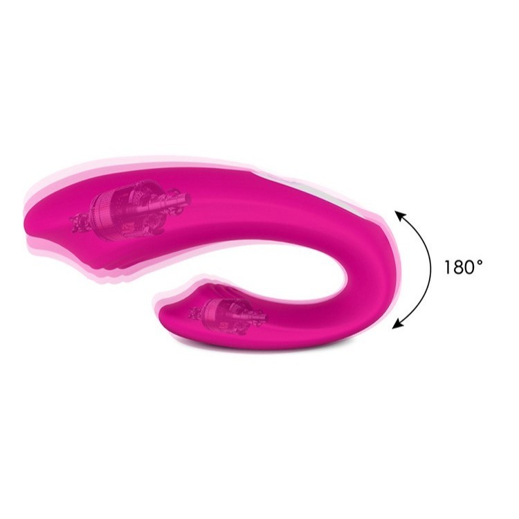 (現貨)小海豚夫妻共震男女用自慰器震動器情趣情趣用品(共兩色)-細節圖2