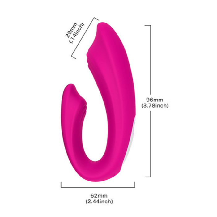(現貨)小海豚夫妻共震男女用自慰器震動器情趣情趣用品(共兩色)-細節圖11