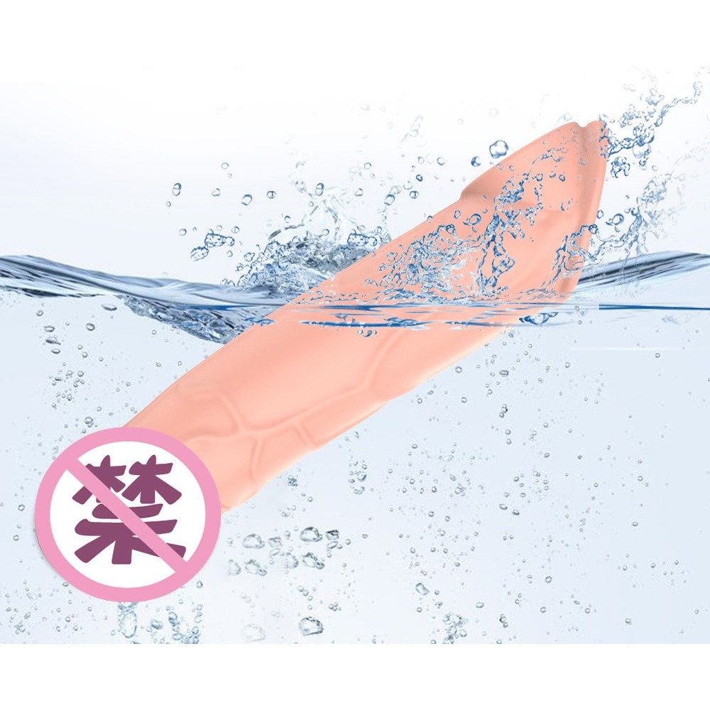 (現貨)夫妻共同陰莖套穿戴陽具震動10頻直彎成人玩具情趣用品-規格圖3