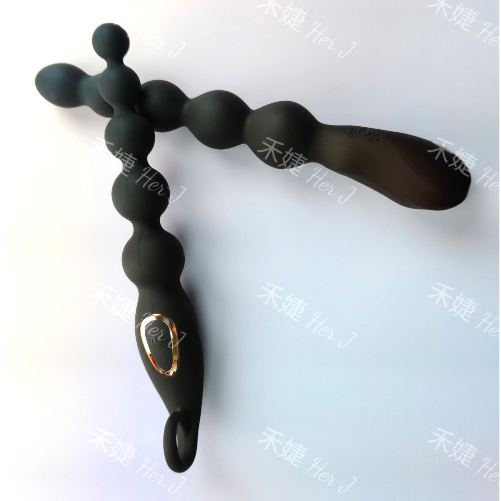 (現貨)男人按摩師女人的寵愛強震前列腺後庭多頻拉珠肛塞(共2款)-細節圖2