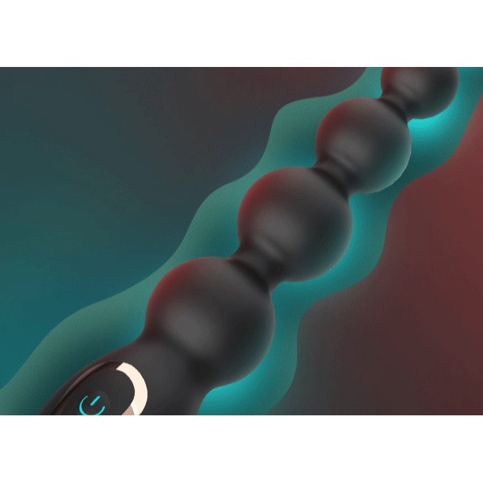 (現貨)男人按摩師女人的寵愛強震前列腺後庭多頻拉珠肛塞(共2款)-細節圖6