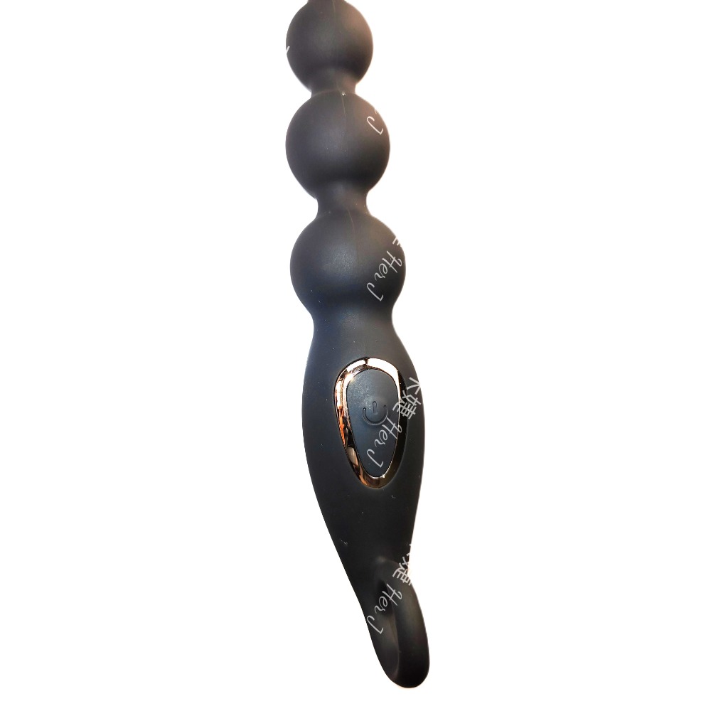 (現貨)男人按摩師女人的寵愛強震前列腺後庭多頻拉珠肛塞(共2款)-規格圖2