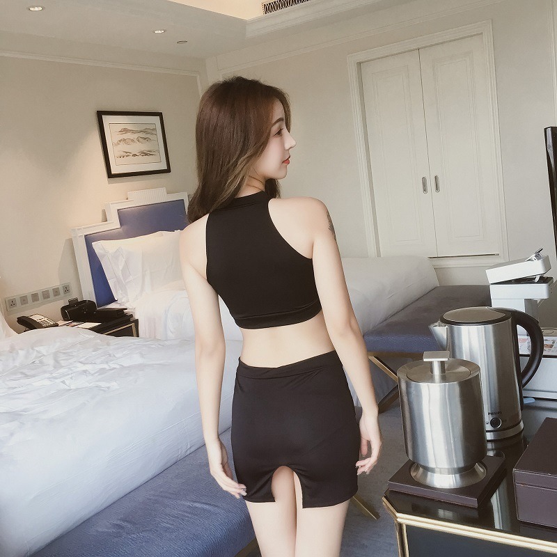 (現貨)性感OL制服透明女秘書誘惑角色扮演套裝-細節圖4