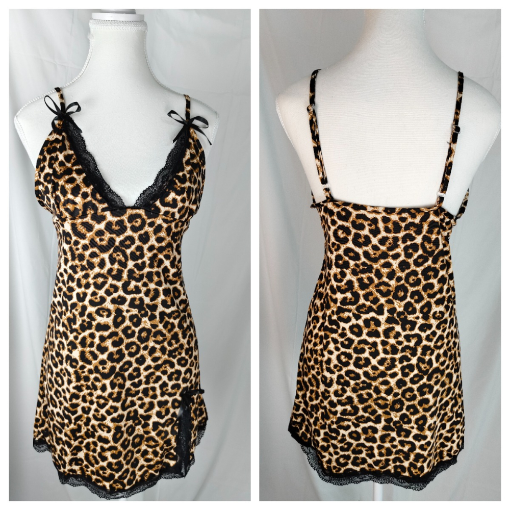 (現貨)火辣豹紋女激情性感睡衣-細節圖2