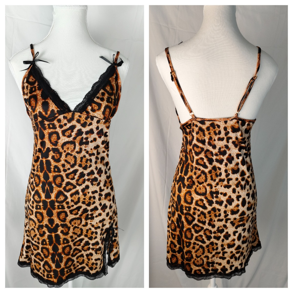 (現貨)火辣豹紋女激情性感睡衣-細節圖7
