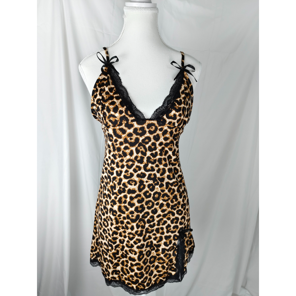 (現貨)火辣豹紋女激情性感睡衣-細節圖10