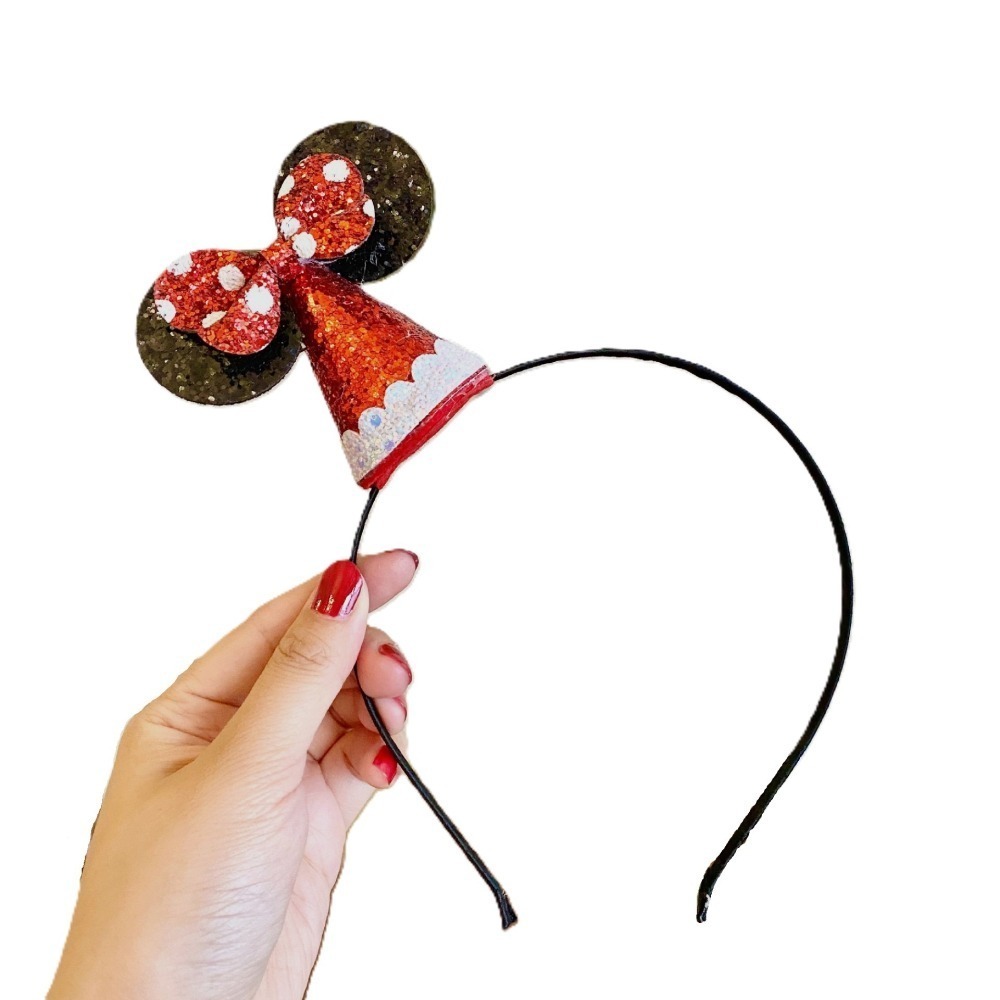 (現貨)聖誕派對耳朵髮箍髮圈頭飾-細節圖2