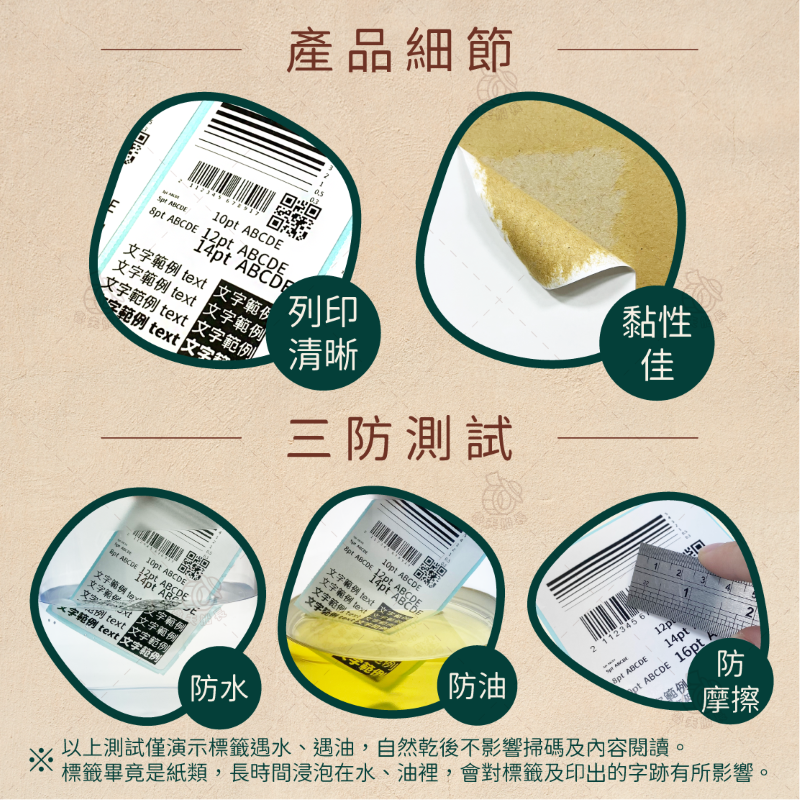 魯夫船長【100*150mm 折疊式－熱感應貼紙】超商出貨單100*150mm／標籤機／條碼貼紙／物流出貨單／感熱紙-細節圖4