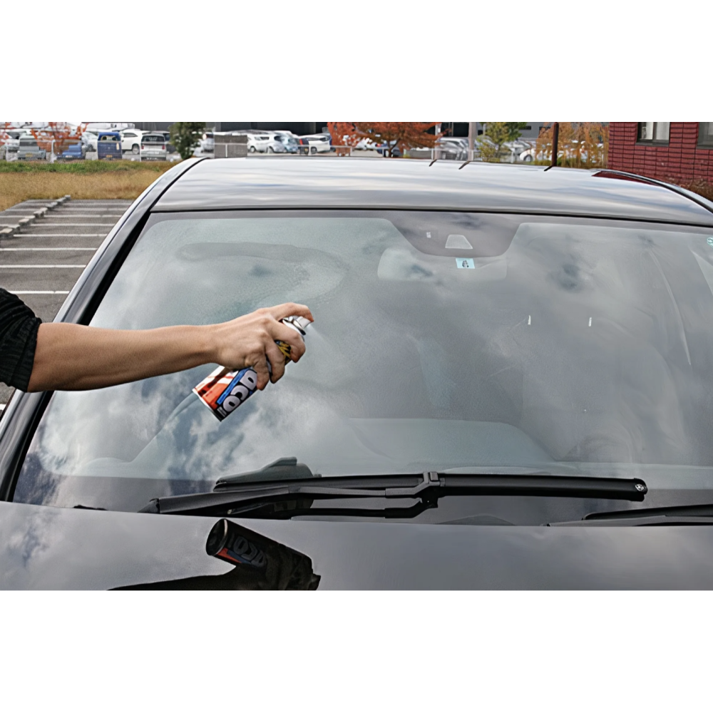 庫樂斯-日本 SOFT99 免雨刷玻璃水 去除污垢和油膜 玻璃清潔 去污除油膜 玻璃除油膜-細節圖2